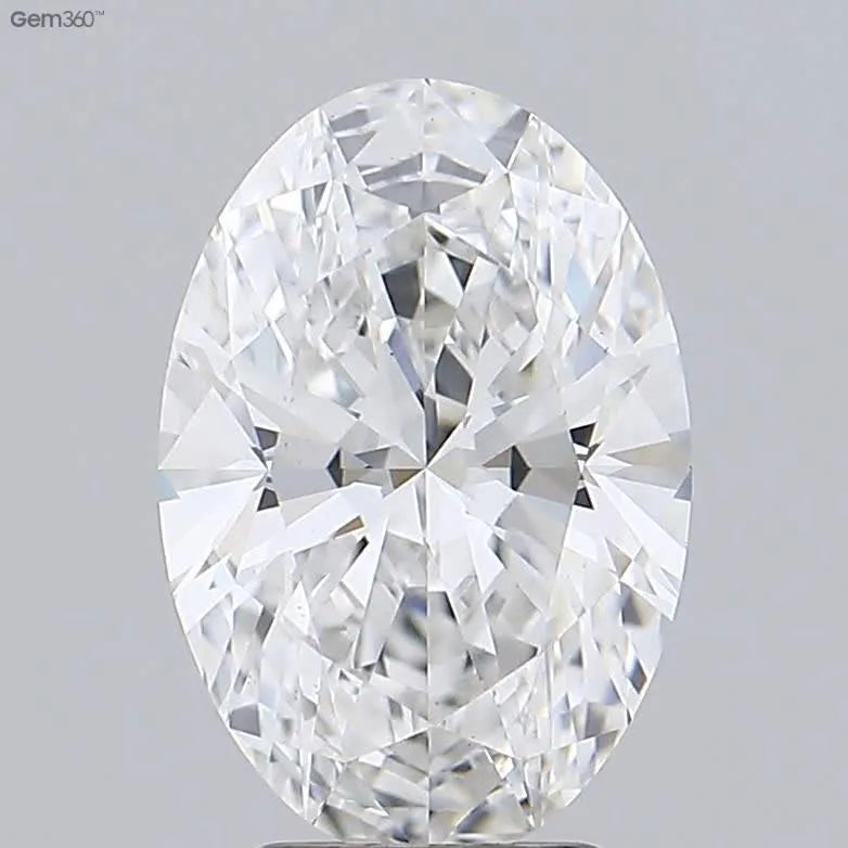 2.94ct Oval Lab Grown Diamond (Colour F, Clarity VS1, IGI)