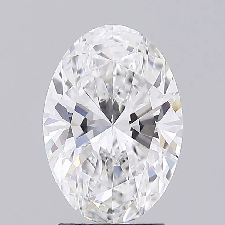 2.01ct Oval Lab Grown Diamond (Colour F, Clarity VVS2, IGI)