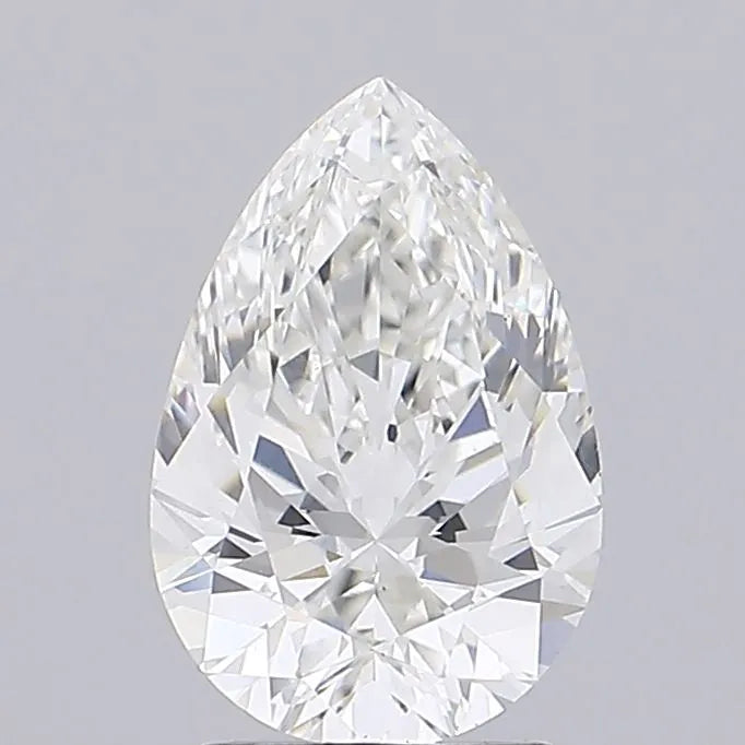 2.10ct Pear Lab Grown Diamond (Colour F, Clarity VS1, IGI)