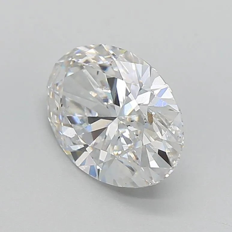 2.65ct Oval Lab Grown Diamond (Colour F, Clarity SI1, Cut EX, IGI)