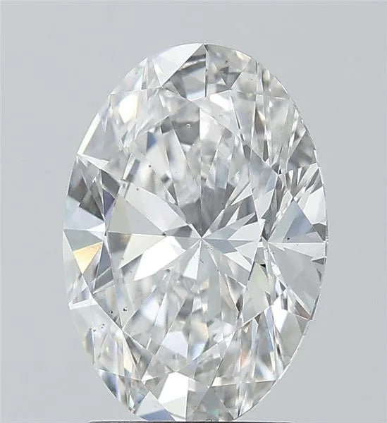 2.50ct Oval Lab Grown Diamond (Colour F, Clarity VS2, IGI)