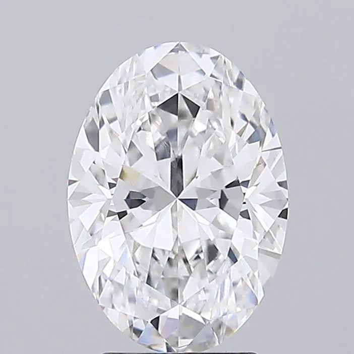 2.64ct Oval Lab Grown Diamond (Colour E, Clarity VS1, IGI Certified)