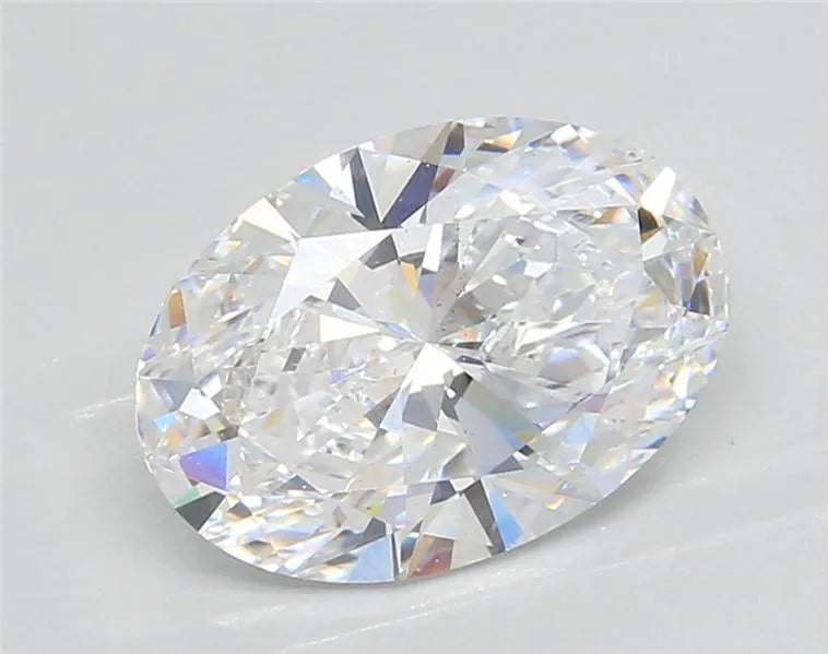 2.75ct Oval Lab Grown Diamond (Colour D, Clarity VS2, IGI)