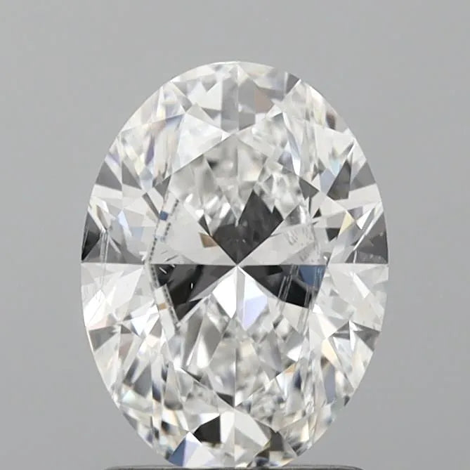 1.50ct Oval Lab Grown Diamond (Colour E, Clarity SI2, IGI)