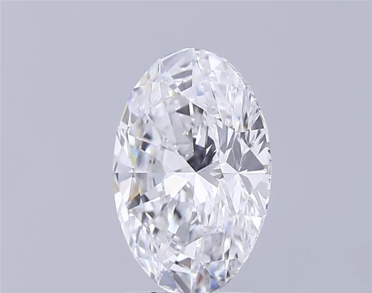 2.50ct Oval Lab Grown Diamond (Colour D, Clarity VS1, IGI)