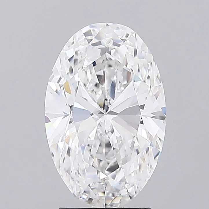 3.08ct Oval Lab Grown Diamond (Colour E, Clarity VVS2, IGI)