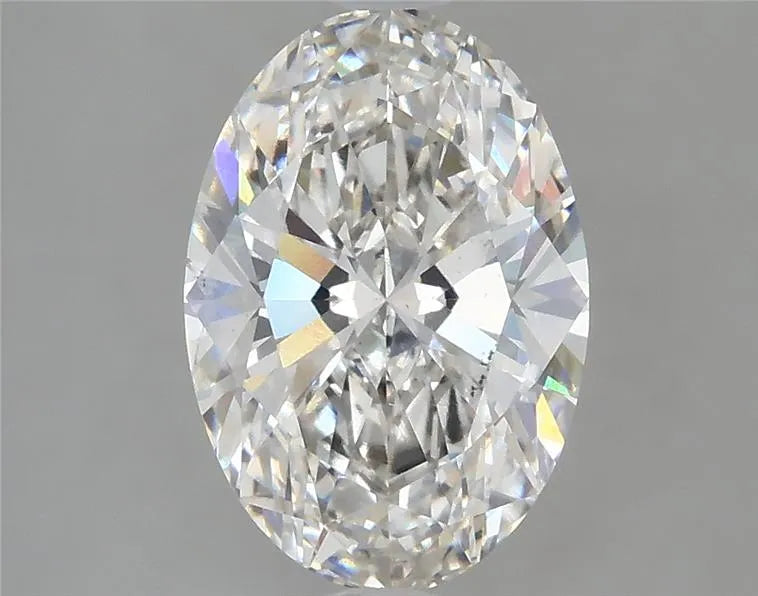 2.51ct Oval Lab Grown Diamond (Colour G, Clarity SI1, IGI)