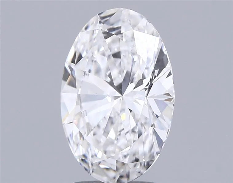 2.52ct Oval Lab Grown Diamond (Colour E, Clarity VS1, IGI)