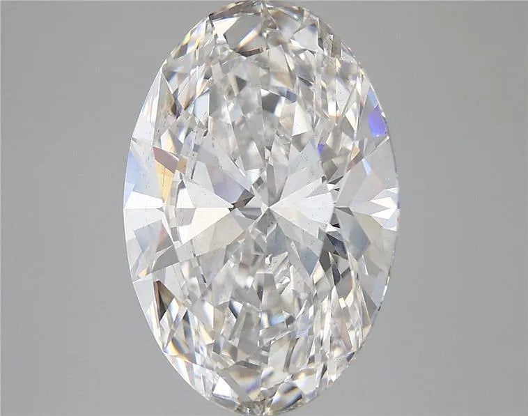 5.17ct Oval Lab Grown Diamond (Colour H, Clarity SI1, IGI)