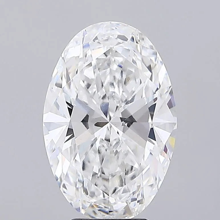 5.50ct Oval Lab Grown Diamond (Colour E, Clarity VS1, IGI Certified)