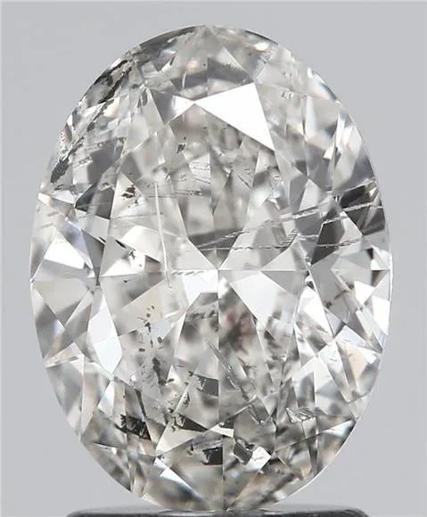 1.70ct Oval Natural Diamond (Colour H, Clarity SI2, HRD)