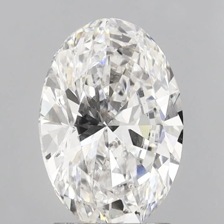 2.53ct Oval Lab Grown Diamond (Colour E, Clarity VS1, IGI)