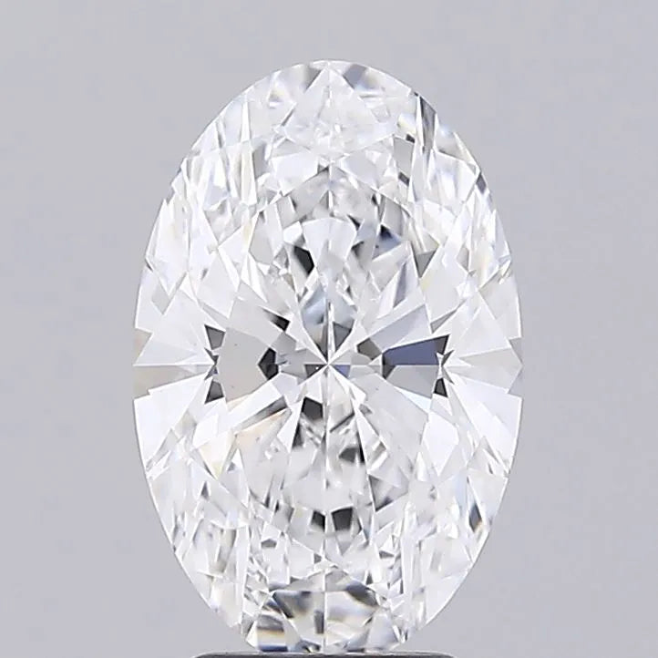 3.57ct Oval Lab Grown Diamond (Colour D, Clarity VVS2, IGI Certified)