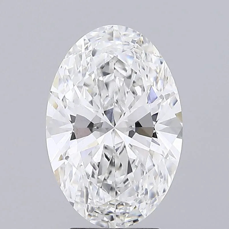 3.52ct Oval Lab Grown Diamond (Colour E, Clarity VS1, IGI)