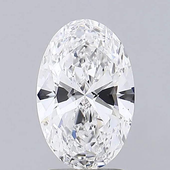 2.51ct Oval Lab Grown Diamond (Colour D, Clarity VS1, IGI)