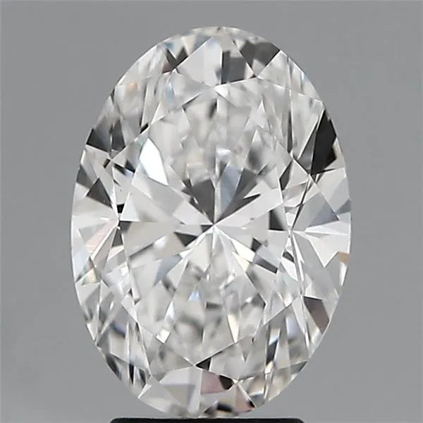 3.02ct Oval Lab Grown Diamond (Colour E, Clarity VVS2, IGI)