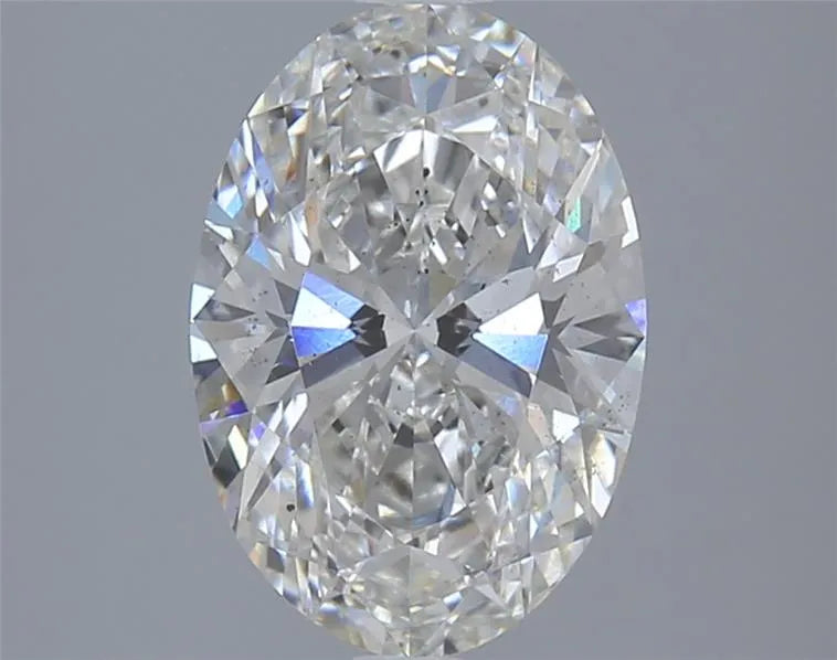 2.71ct Oval Lab Grown Diamond (Colour G, Clarity SI1, IGI)