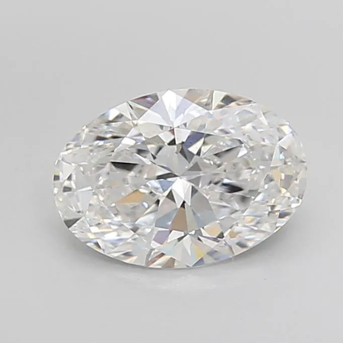 3.10ct Oval Lab Grown Diamond (Colour D, Clarity VS1, IGI Certified)