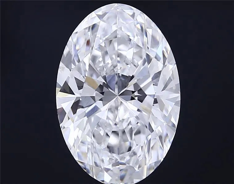 4.01ct Oval Lab Grown Diamond (Colour D, Clarity VVS2, IGI)