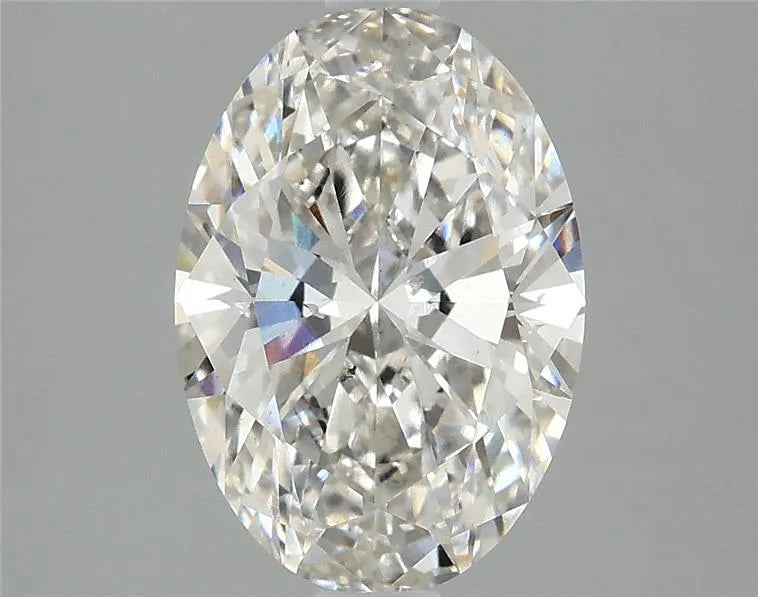 2.52ct Oval Lab Grown Diamond (Colour G, Clarity SI1, IGI Certified)