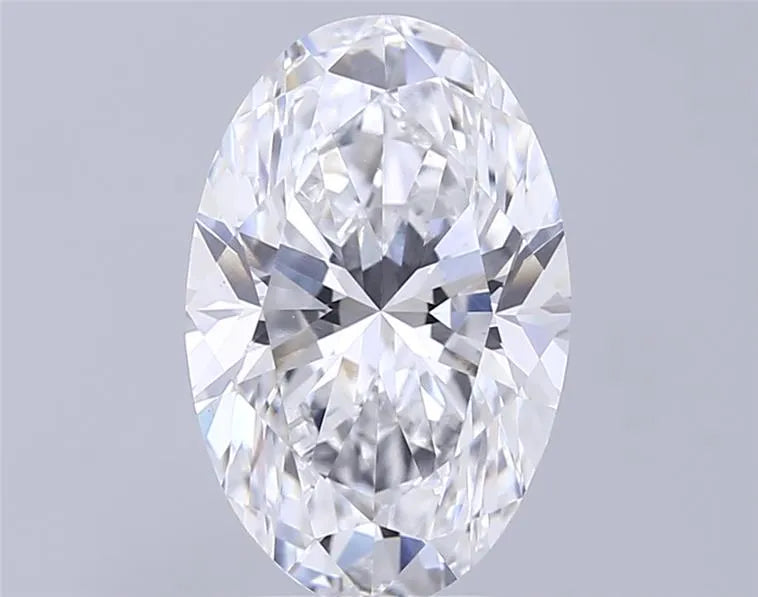 4.01ct Oval Lab Grown Diamond (Colour D, Clarity VS1, IGI Certified)