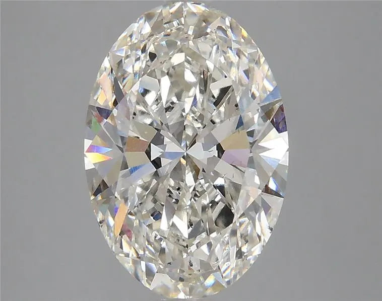 3.44ct Oval Lab Grown Diamond (Colour H, Clarity SI1, IGI)