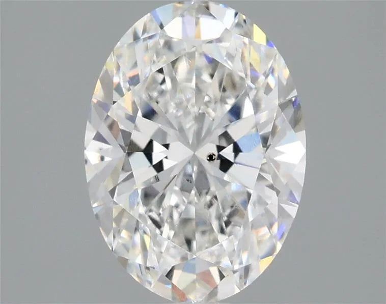 2.00ct Oval Lab Grown Diamond (Colour E, Clarity SI1, IGI)