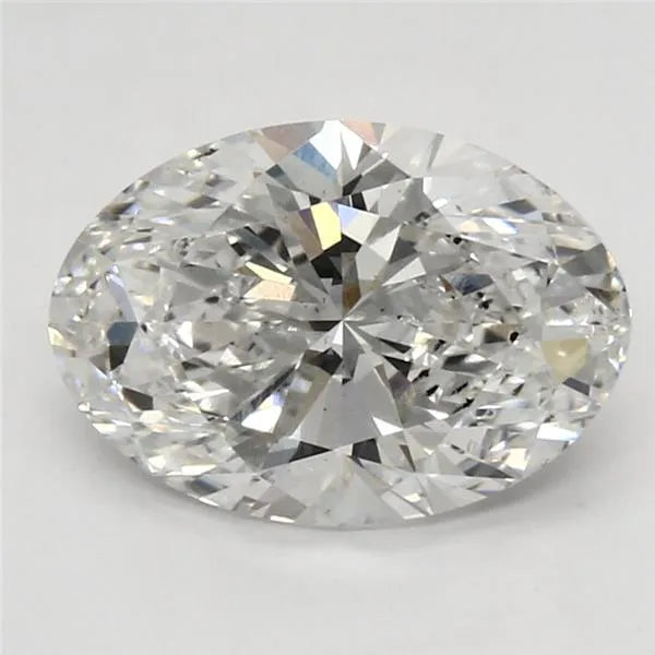 2.50ct Oval Lab Grown Diamond (Colour E, Clarity SI1, IGI)