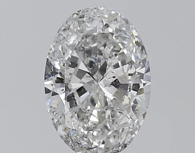 0.90ct Oval Natural Diamond (Colour F, Clarity SI2, Cut VG, IGI Certified)