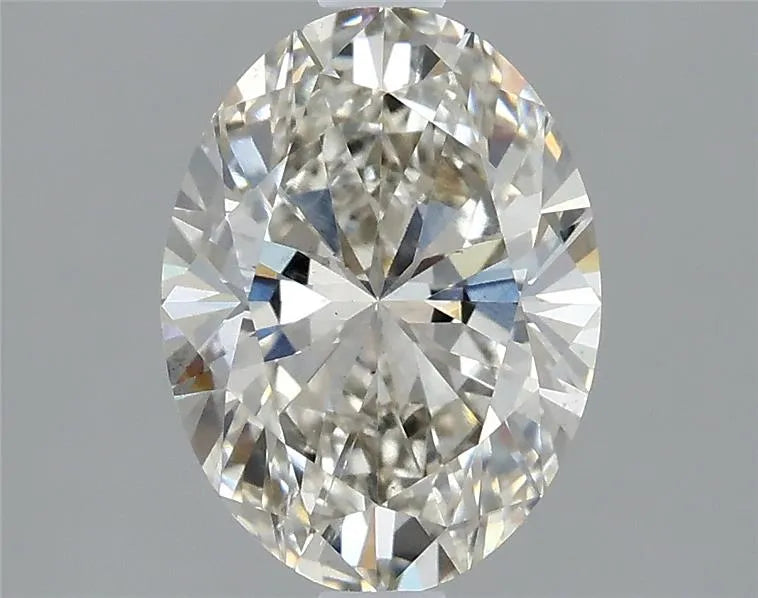 2.03ct Oval Lab Grown Diamond (Colour H, Clarity SI1, IGI Certified)