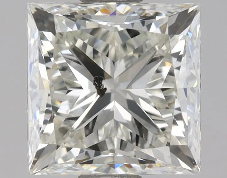 1.20ct Princess Natural Diamond (Colour H, Clarity SI2, HRD)