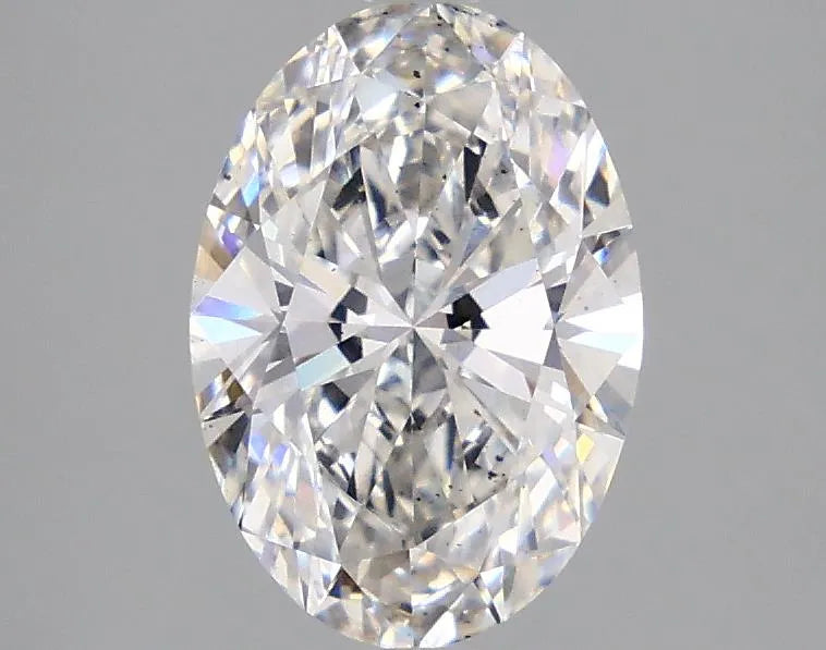 2.11ct Oval Lab Grown Diamond (Colour G, Clarity SI1, IGI)