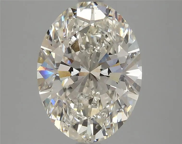 3.21ct Oval Lab Grown Diamond (Colour H, Clarity VS1, IGI Certified)