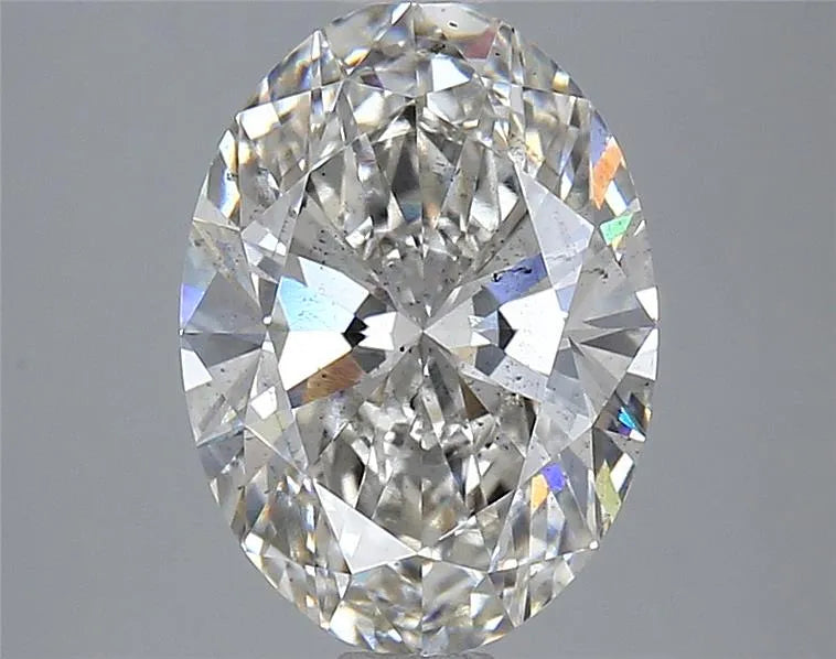 3.01ct Oval Lab Grown Diamond (Colour H, Clarity SI2, IGI Certified)