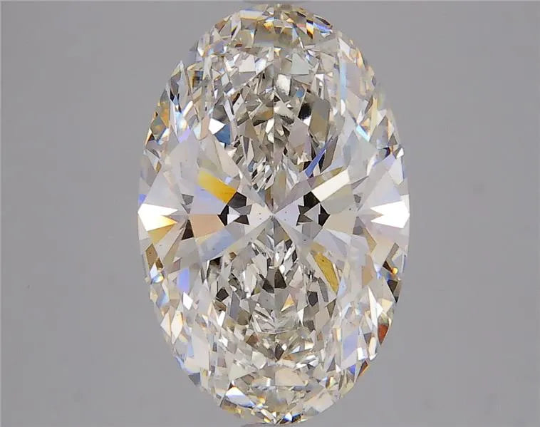 3.84ct Oval Lab Grown Diamond (Colour H, Clarity VS2, IGI)