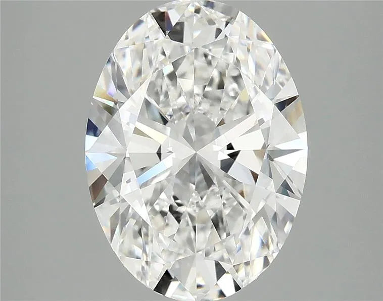 4.00ct Oval Lab Grown Diamond (Colour E, Clarity VVS2, IGI Certified)