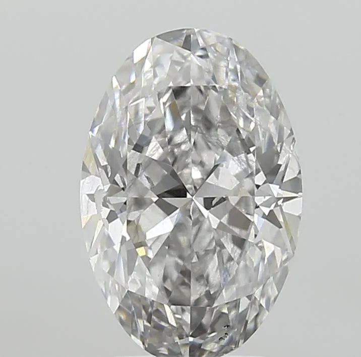 3.01ct Oval Natural Diamond (Colour F, Clarity SI2, HRD Certified)