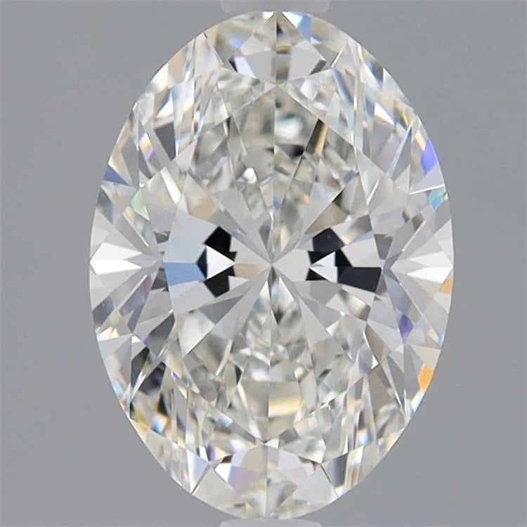 2.00ct Oval Lab Grown Diamond (Colour G, Clarity VVS2, IGI Certified)