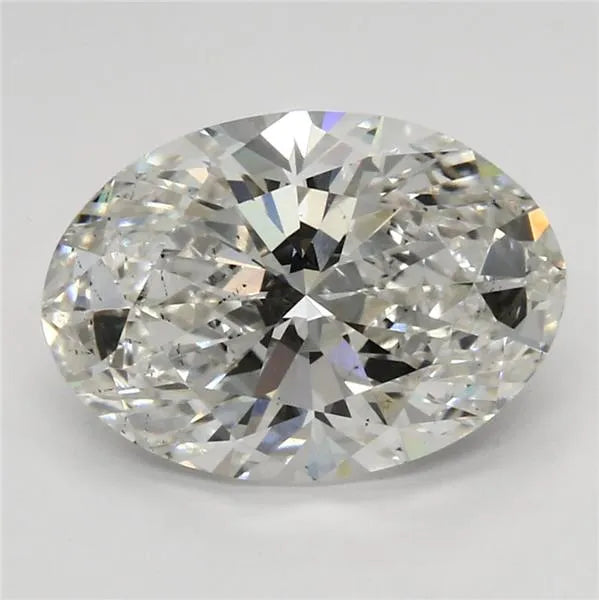 4.00ct Oval Lab Grown Diamond (Colour G, Clarity SI1, IGI)