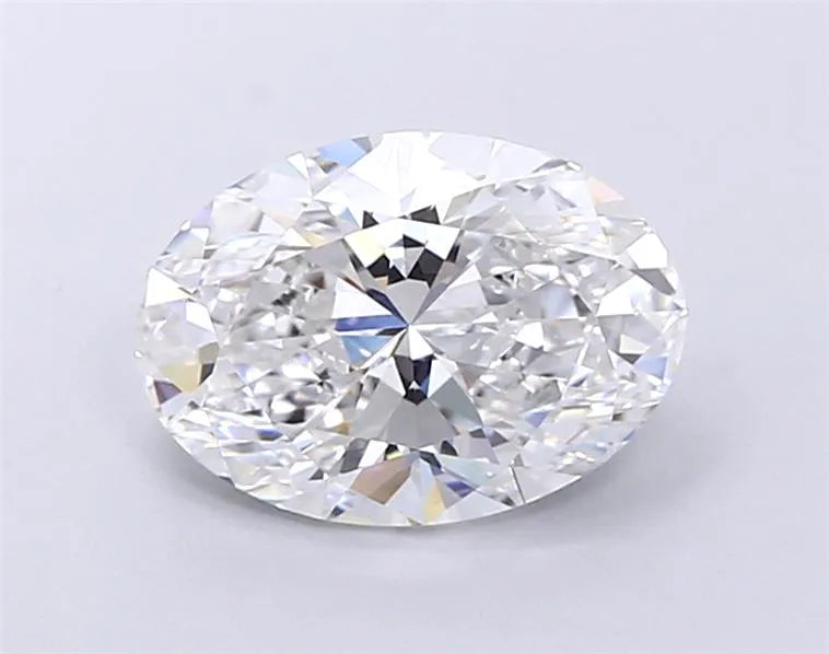 3.01ct Oval Lab Grown Diamond (Colour E, Clarity VVS1, IGI Certified)