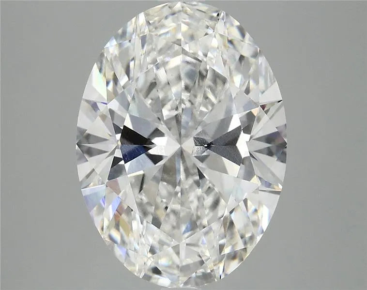 5.00ct Oval Lab Grown Diamond (Colour E, Clarity VVS2, IGI Certified)