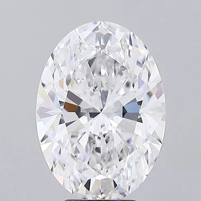 5.90ct Oval Lab Grown Diamond (Colour D, Clarity VS1, GIA)