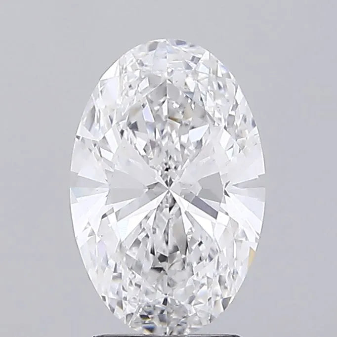 2.51ct Oval Lab Grown Diamond (Colour E, Clarity VS1, IGI Certified)