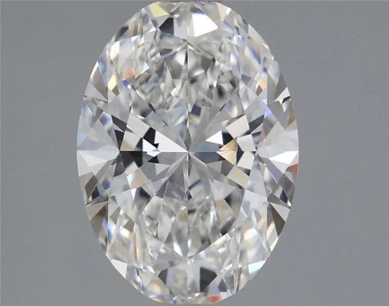 1.98ct Oval Lab Grown Diamond (Colour F, Clarity VVS2, IGI Certified)