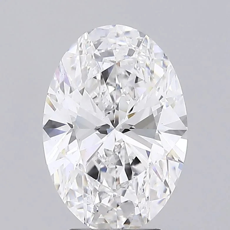 4.00ct Oval Lab Grown Diamond (Colour D, Clarity VS2, IGI)