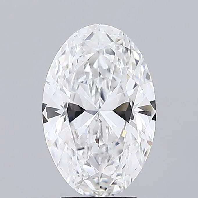 3.07ct Oval Lab Grown Diamond (Colour E, Clarity VS1, IGI Certified)