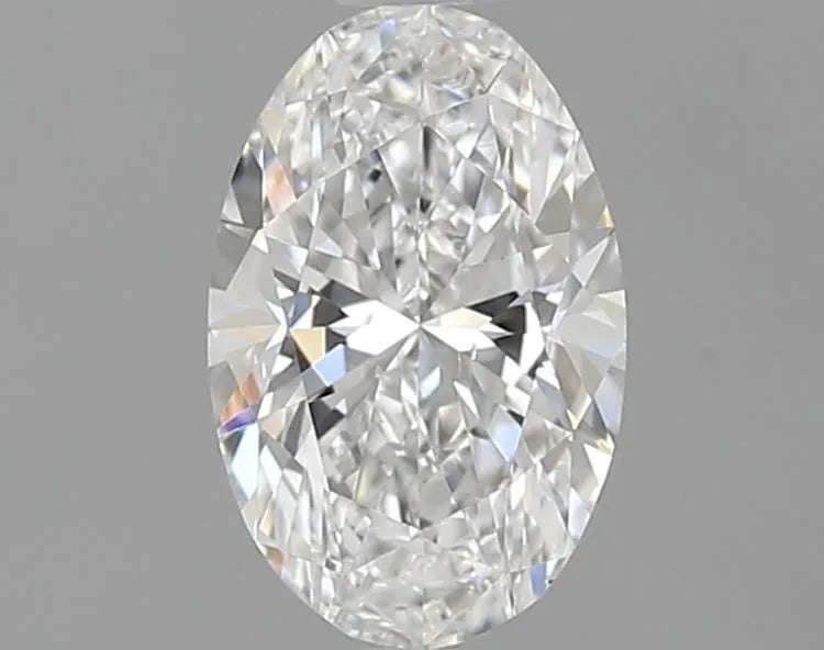 0.50ct Oval Lab Grown Diamond (Colour E, Clarity SI1, IGI Certified)