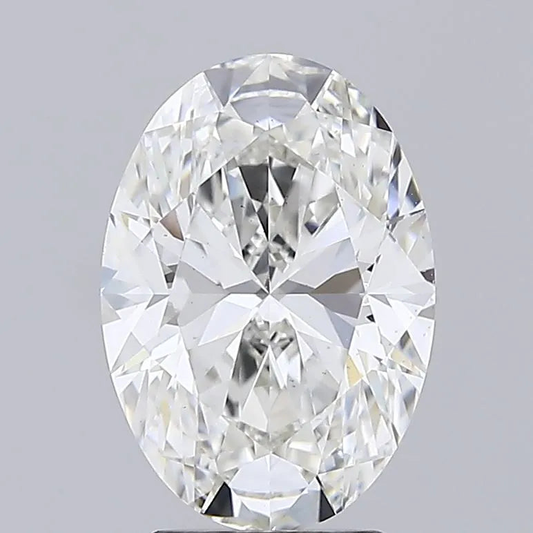 3.02ct Oval Lab Grown Diamond (Colour G, Clarity VS1, IGI Certified)