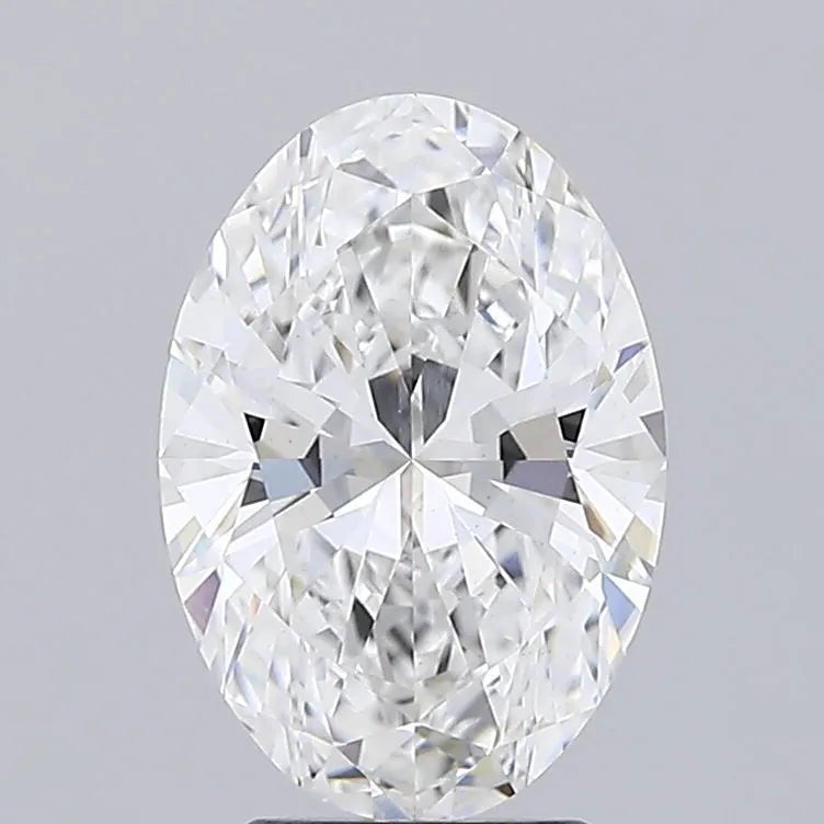 3.03ct Oval Lab Grown Diamond (Colour F, Clarity VS1, IGI)