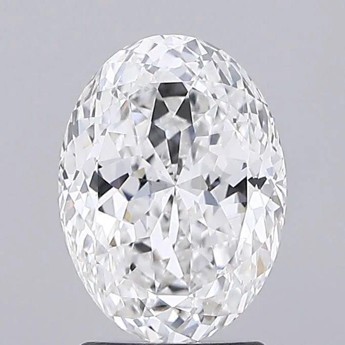 2.43ct Oval Lab Grown Diamond (Colour E, Clarity VVS2, IGI Certified)